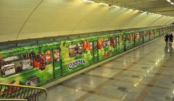 Столичному метрополітену дістануться мільйони від реклами